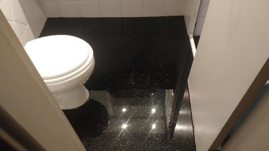 Porcelanato Liquido Preto Brilhoso