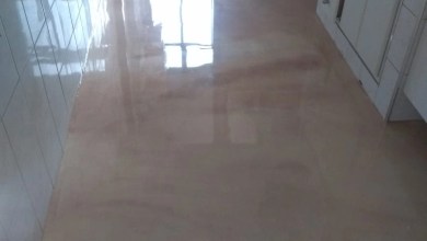 LiquidPiso Efeito Bege e Marrom